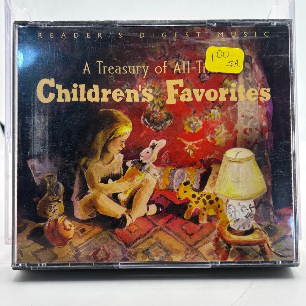 Readers Digest A Treasury of All-Time Childrens Favorites 2 CD Set 1998 123B